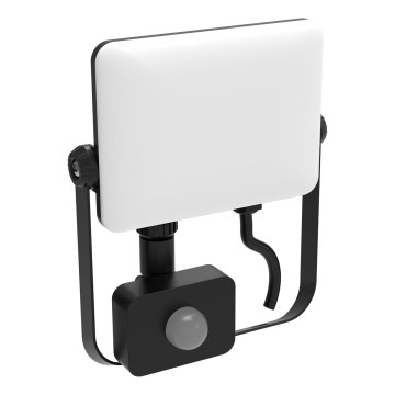LED Utomhusstrålkastare med en sensor MILKY LED/30W/230V 4000K IP65