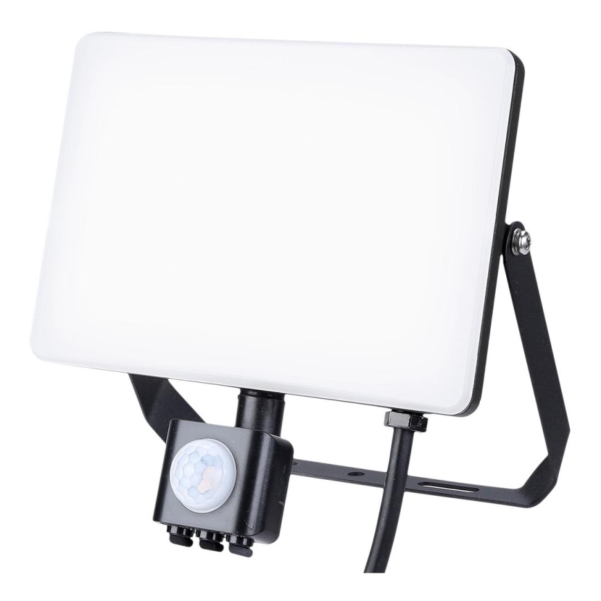 LED Utomhusstrålkastare med sensor LED/50W/230V 5000K IP44