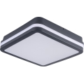 LED Utomhustaklampa BENO LED/12/18W/230V 3000/3500/4000K IP65 antracit fyrkantig