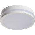 LED Utomhustaklampa BENO LED/12/18W/230V 3000/3500/4000K IP65 vit rund