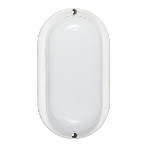 LED utomhusväggarmatur LED/6W/230V IP54 vit