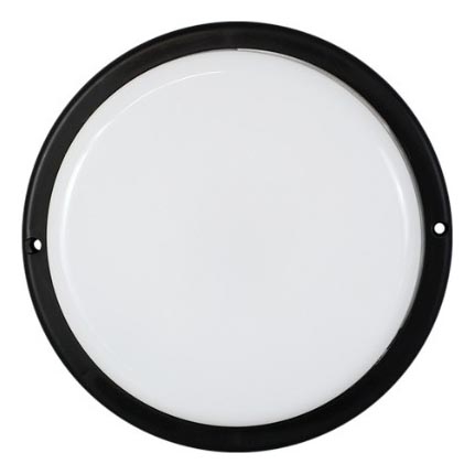 LED utomhusväggarmatur LED/9W/230V IP54 svart