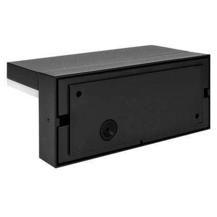 LED utomhusvägglampa HESTIO LED/9W/230V 4000K IP44 svart