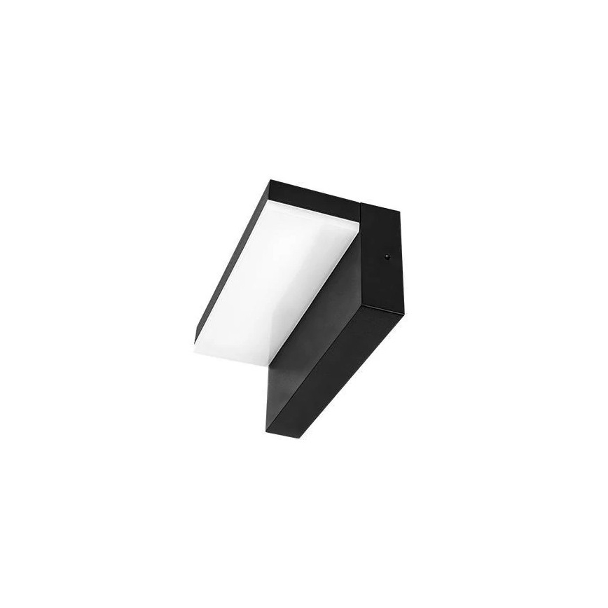 LED utomhusvägglampa HESTIO LED/9W/230V 4000K IP44 svart