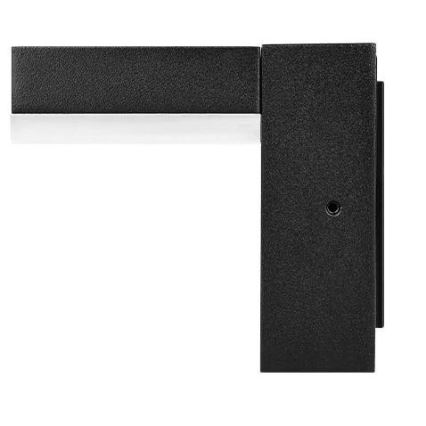 LED utomhusvägglampa HESTIO LED/9W/230V 4000K IP44 svart