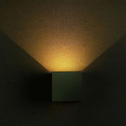 LED Utomhus Vägglampa LED/11W/230V 4000K IP65 grå