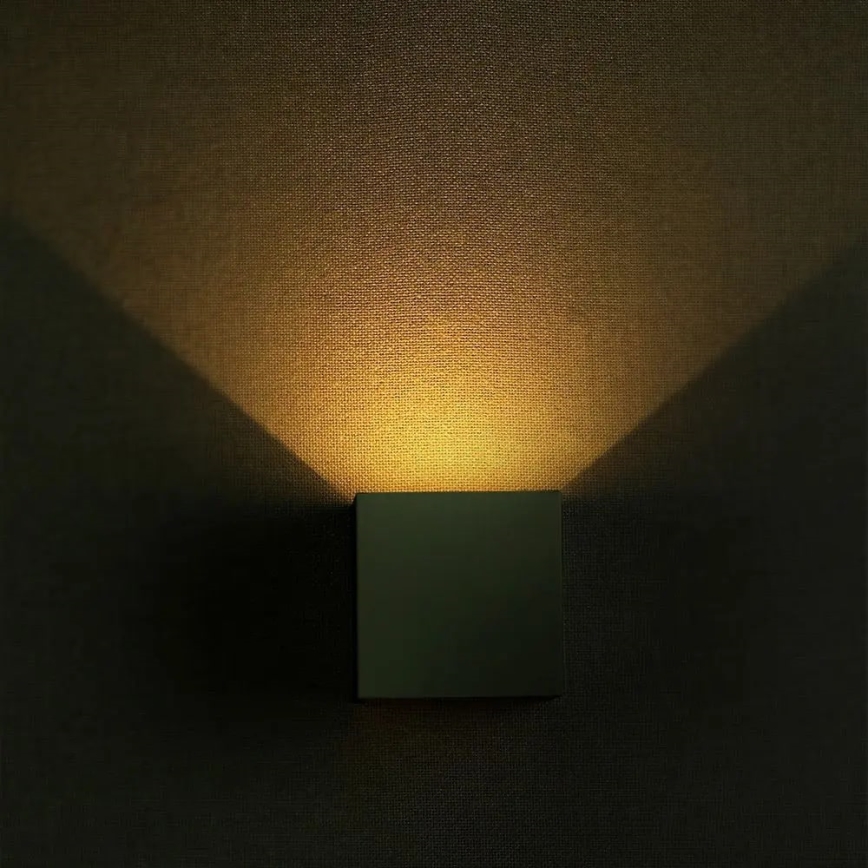 LED Utomhus Vägglampa LED/11W/230V 4000K IP65 grå