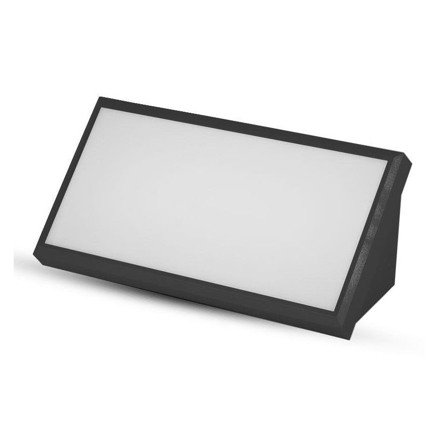 LED Utomhus Vägglampa LED/20W/230V 4000K IP65 svart