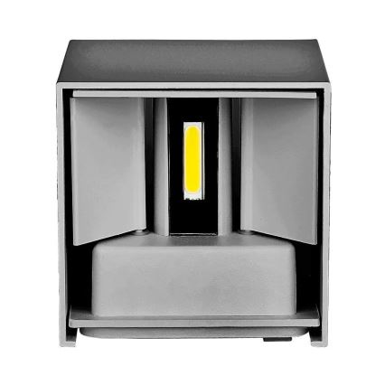 LED Utomhusvägglampa LED/5W/230V 3000K IP65 grå
