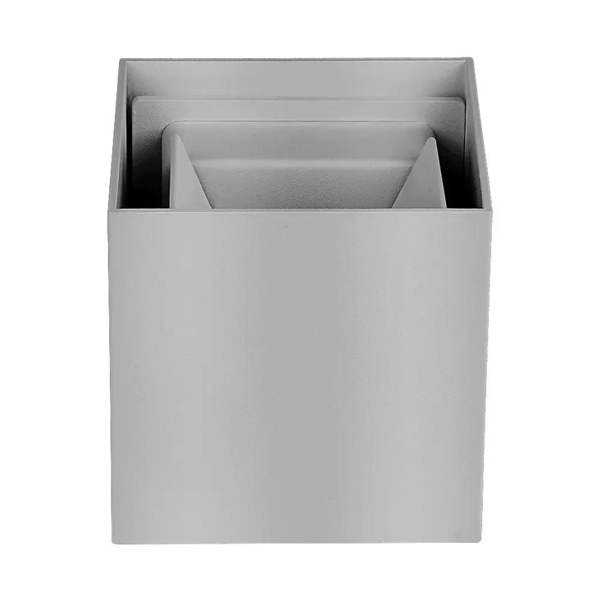 LED Utomhusvägglampa LED/5W/230V 3000K IP65 grå
