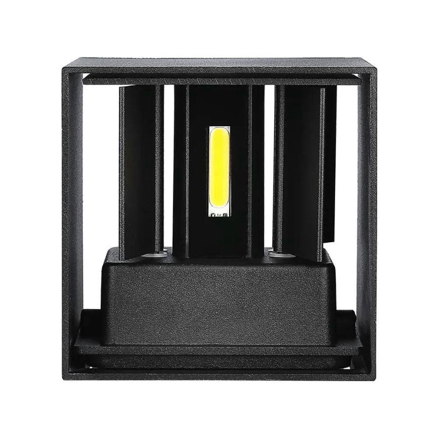 LED Utomhusvägglampa LED/5W/230V 3000K IP65 svart