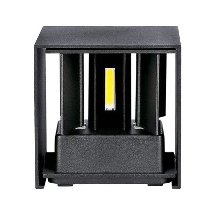 LED Utomhusvägglampa LED/5W/230V 3000K IP65 svart