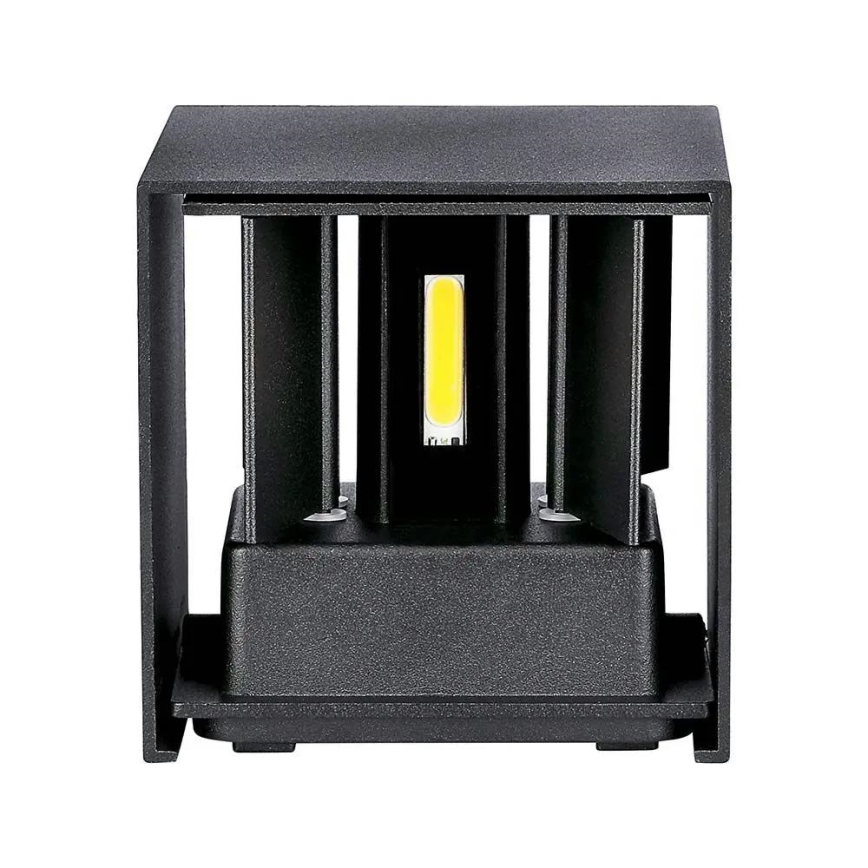 LED Utomhusvägglampa LED/5W/230V 3000K IP65 svart