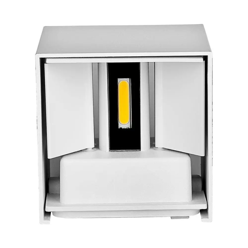 LED Utomhusvägglampa LED/5W/230V 3000K IP65 vit