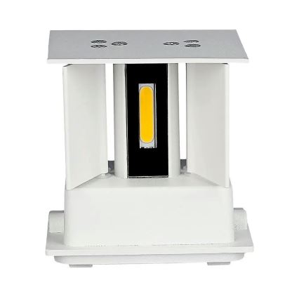 LED Utomhusvägglampa LED/5W/230V 3000K IP65 vit