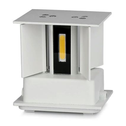 LED Utomhusvägglampa LED/5W/230V 3000K IP65 vit