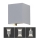 LED Utomhusvägglampa LED/5W/230V 4000K IP65 grå