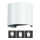 LED Utomhusvägglampa LED/6W/230V 3000K IP65 vit