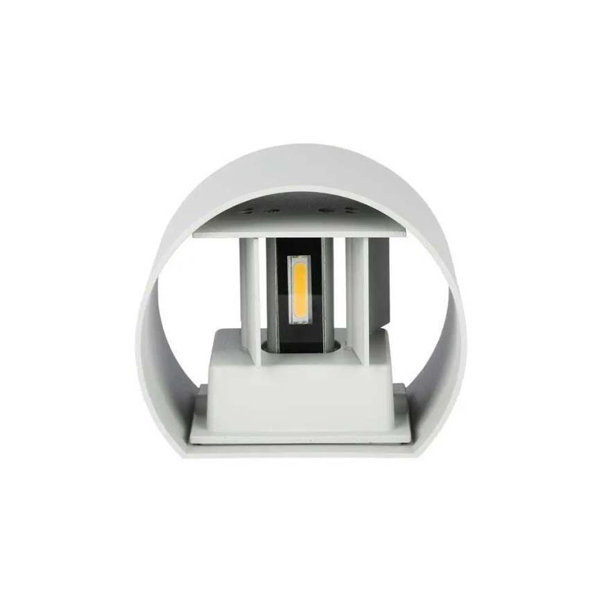 LED Utomhusvägglampa LED/6W/230V 3000K IP65 vit