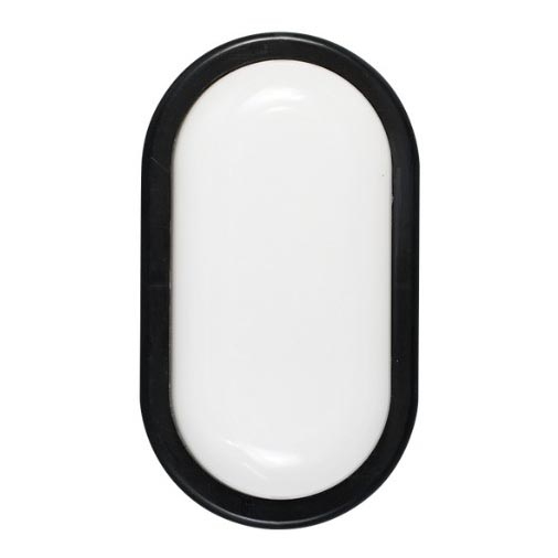 LED utomhusvägglampa LED/6W/230V IP54 svart