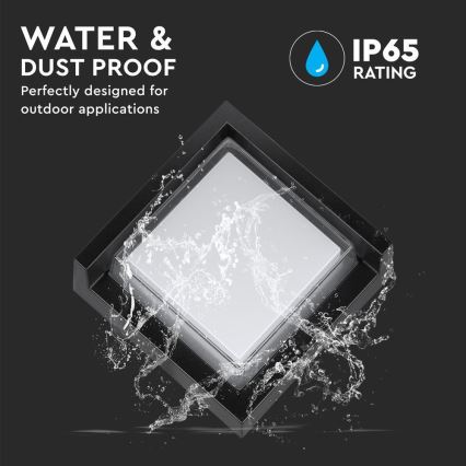 LED Utomhus Vägglampa LED/7W/230V 3000K IP65