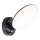 LED-utomhusvägglampa med rörelse- och skymningssensor OLAF LED/10W/230V IP44 svart