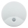 LED-utomhusvägglampa med rörelsesensor, 18 W/230 V, IP44, vit
