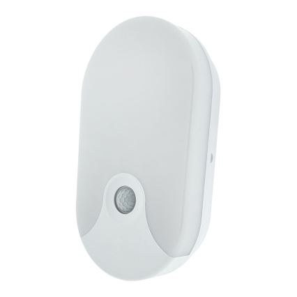 LED utomhusvägglampa med rörelsesensor LED/18W/230V IP44 antracit