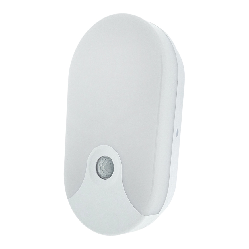 LED utomhusvägglampa med rörelsesensor LED/18W/230V IP44 antracit