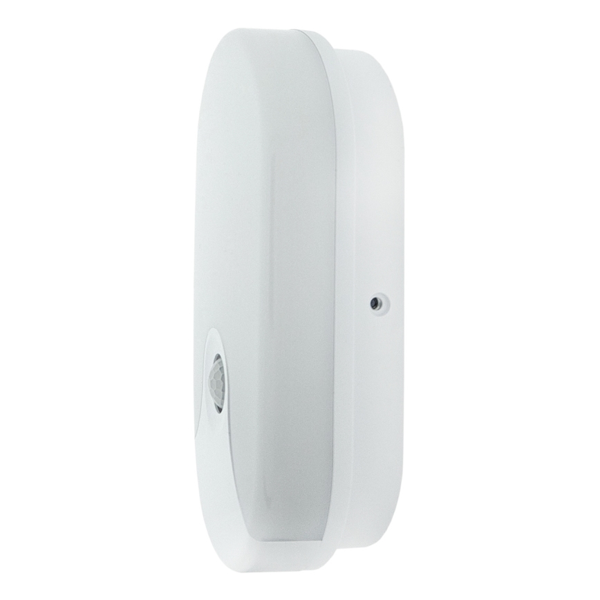 LED utomhusvägglampa med rörelsesensor LED/18W/230V IP44 antracit