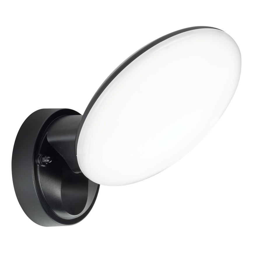 LED-utomhusvägglampa OLAF LED/10W/230V IP44 svart