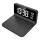 LED Väckarklocka med LCD display och trådlös laddning Qi LED/10W/230V