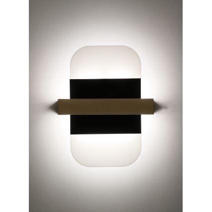 LED väggbelysning APRIL LED/6W/230V vit/svart