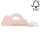 LED Väggbelysning Barnrum med Hylla CLOUD LED/5W/230V rosa/Vit