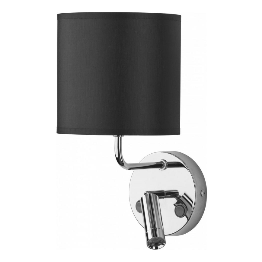 LED Väggbelysning FIORENZO 1xE27/60W/230V + LED/3W