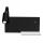 LED Väggbelysning Hylla 1xLED/4W+1xLED/5W+1xLED/2W/230V svart