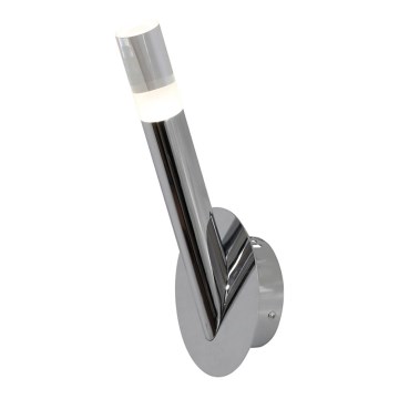 LED väggbelysning ICE LED/5W/230V skinande krom
