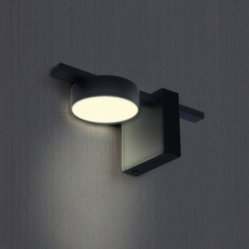 LED väggbelysning JOY 1xGX53/6W/230V svart