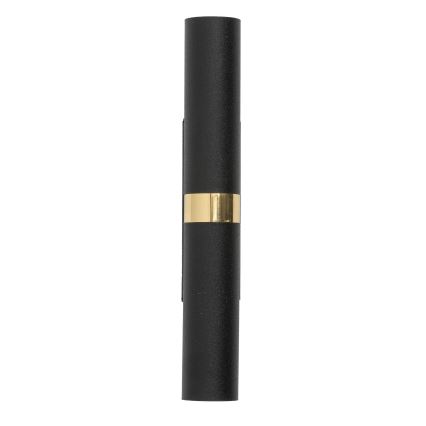 LED väggbelysning LAGOS 2xG9/3W/230V 4000K svart/guld