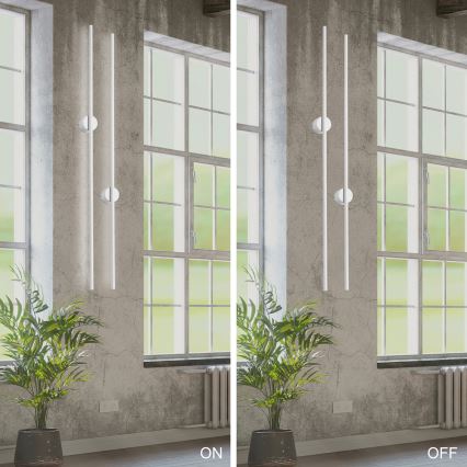 LED väggbelysning LANA LED/12W/230V 4000K vit