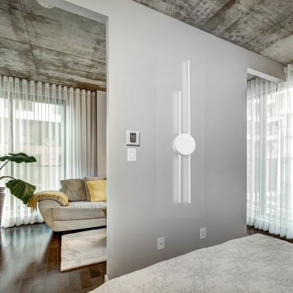 LED väggbelysning LANA LED/15W/230V 4000K vit