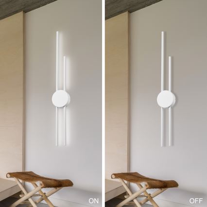 LED väggbelysning LANA LED/15W/230V 4000K vit