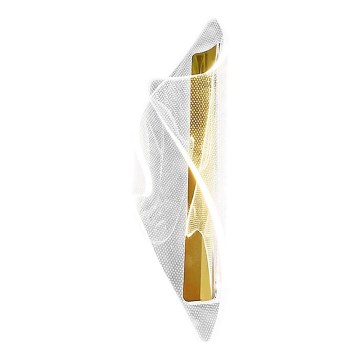 LED väggbelysning LARGO LED/8W/230V guld
