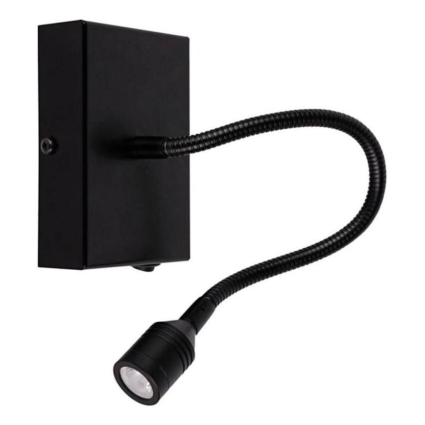 LED väggbelysning LECTOR LED/2,5W/230V svart