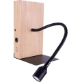 LED väggbelysning LECTOR LED/2,5W/230V USB ek