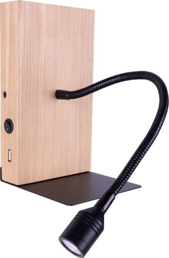 LED väggbelysning LECTOR LED/2,5W/230V USB ek