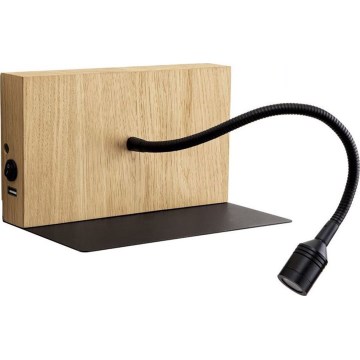 LED väggbelysning LECTOR LED/2,5W/230V USB ek