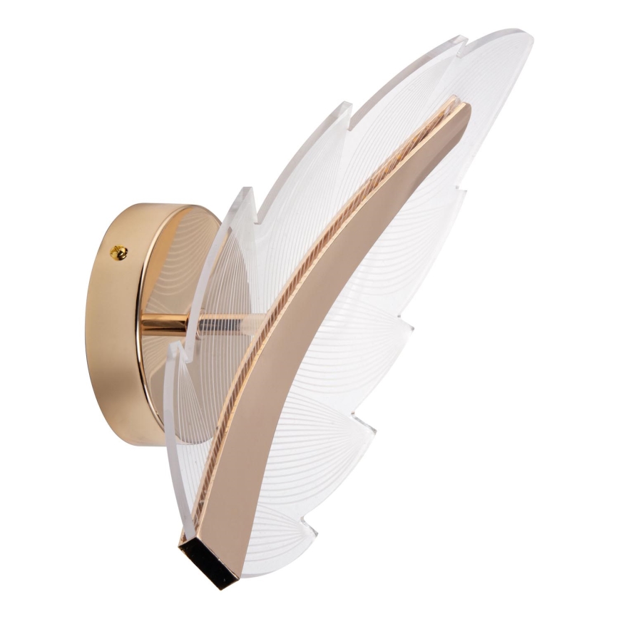 LED väggbelysning LED/12W/230V 3000-6500K guld
