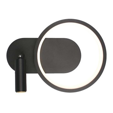 LED väggbelysning LED/14W/230V 3000K svart