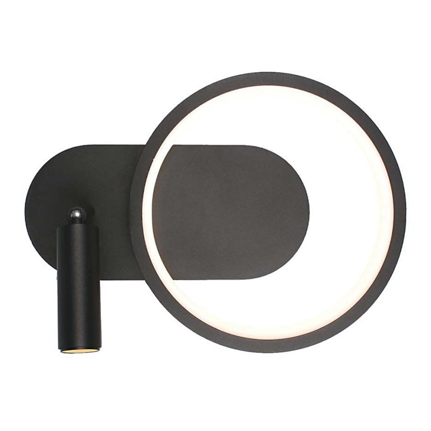 LED väggbelysning LED/14W/230V 3000K svart